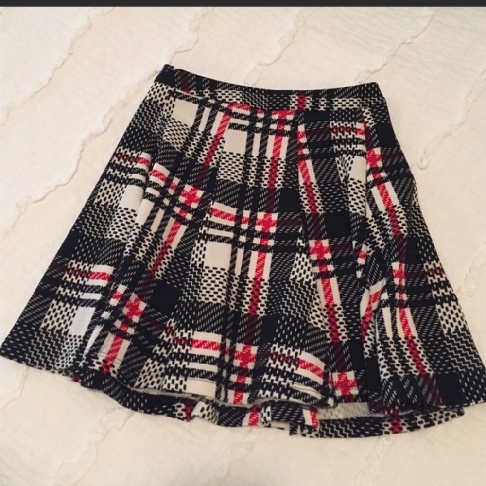 Lush Plaid Skirt Size XS